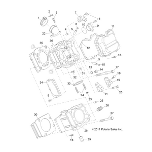 Band Adapter Assembly by Polaris 3090180 OEM Hardware P3090180 Off Road Express