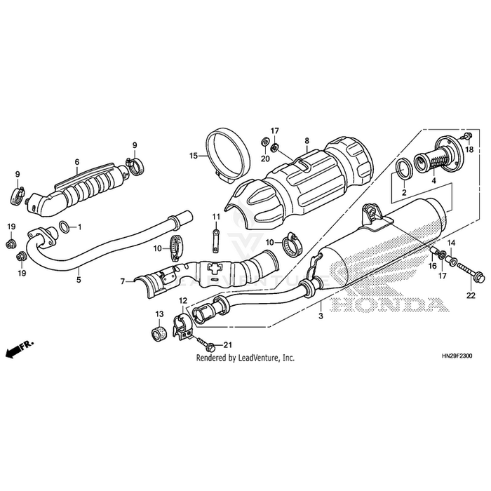 Band, Heat Protector by Honda