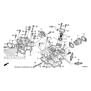 Band, Insulator by Honda 16218-MCA-000 OEM Hardware 16218-MCA-000 Off Road Express Peach St