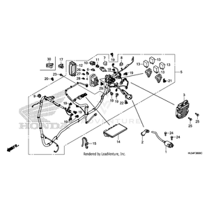 Band, Wire Harness (150Mm) (Natural) by Honda 90649-SC2-003 OEM Hardware 90649-SC2-003 Off Road Express Peach St