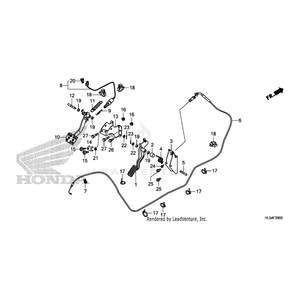 Band, Wire Harness by Honda 90651-MA6-720 OEM Hardware 90651-MA6-720 Off Road Express Peach St