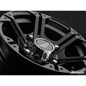 Bandit Wheels H-Series Black by SuperATV Non Beadlock Wheel SuperATV