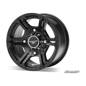 Bandit Wheels H-Series Black by SuperATV Non Beadlock Wheel SuperATV