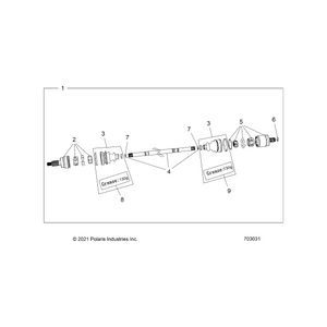 Bar by Polaris 3239275 OEM Hardware P3239275 Off Road Express