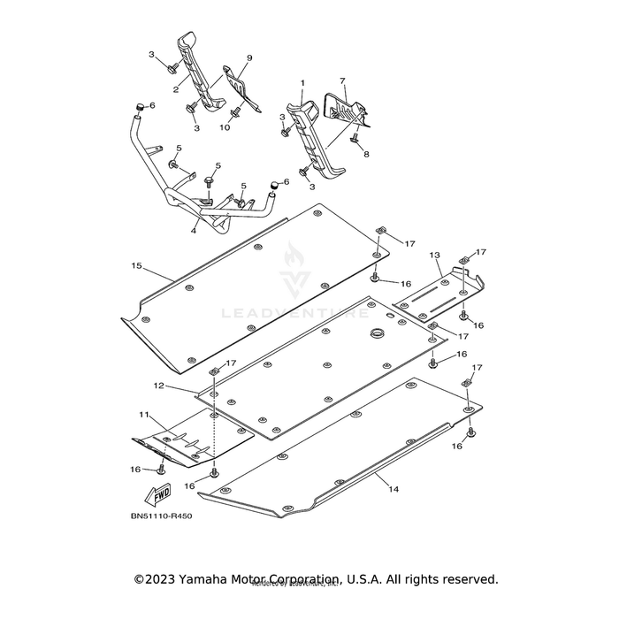 Bar, Carry Front by Yamaha