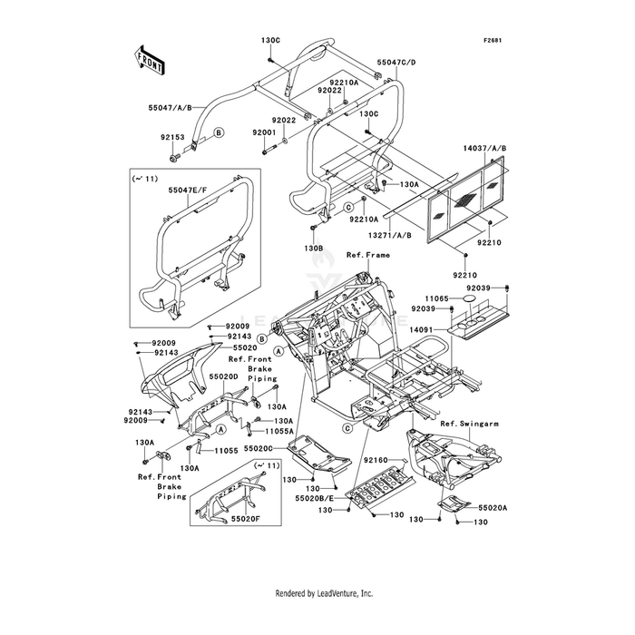 Bar-Comp,Front,T.M.Gray by Kawasaki