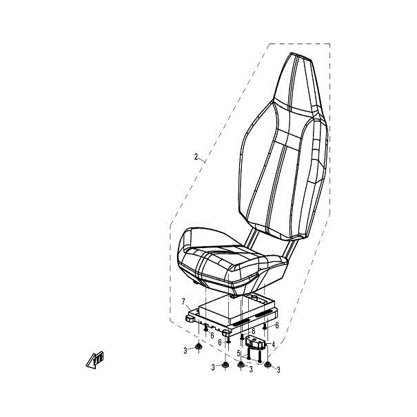 Base Assy by CF Moto