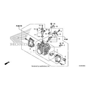 Base, Clamp by Honda 17567-KWT-901 OEM Hardware 17567-KWT-901 Off Road Express Peach St