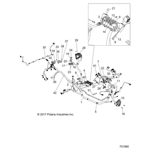 Base Drive Chassis Harness by Polaris 2413872 OEM Hardware P2413872 Off Road Express Drop Ship