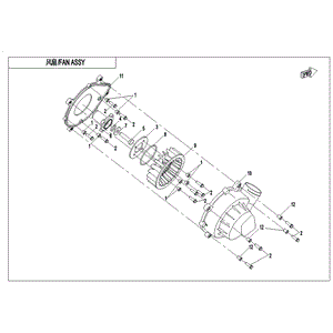 Base Plate by CF Moto 0GRB-180100 OEM Hardware 0GRB-180100 Northstar Polaris