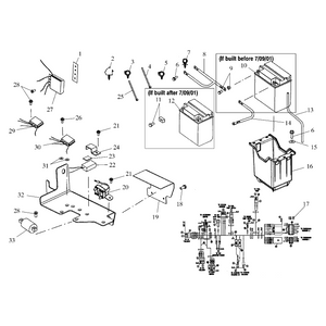 Battery Bolt-Kit,30Ah by Polaris 2202099 OEM Hardware P2202099 Off Road Express