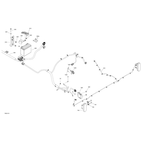 Battery Bolt Kit by Can-Am