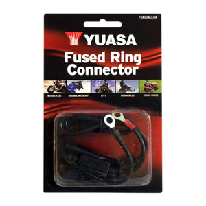 Battery Charger Fused Ring Connector by Yuasa YUA00ACC04 Battery Charger Accessory YUA00ACC04 Parts Unlimited