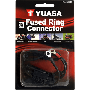 Battery Charger Lead By Yuasa YUA00ACC05 Battery Charger Accessory 3807-0478 Parts Unlimited