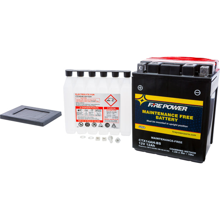 Battery Ctx14Ah-Bs Maintenance Free by Fire Power