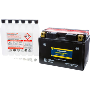 Battery Ctz12S-Bs Maintenance Free by Fire Power CTZ12S-BS AGM Battery 49-2294 Western Powersports Drop Ship