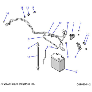 Battery Strap Assembly by Polaris 2635371 OEM Hardware P2635371 Off Road Express