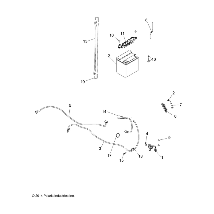 Battery Strap by Polaris