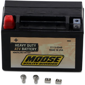 Battery Ytx9 by Moose Utility MOOM729BS Battery 21130048 Parts Unlimited Drop Ship