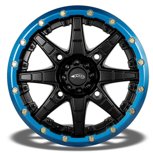 Beadlock Ring 14" - Blue AMS Universal Wheel  by AMS 0223-0174 Beadlock Ring 0223-0174 Parts Unlimited