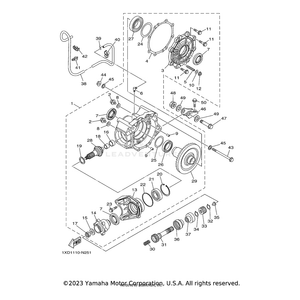 Bearing 1 by Yamaha 1XD-E1428-00-00 OEM Hardware 1XD-E1428-00-00 Off Road Express