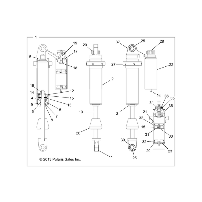 Bearing, 1 In by Polaris