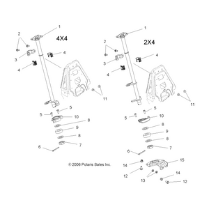 Bearing, 1 Mm X 52 Mm X 15 Mm by Polaris 3514352 OEM Hardware P3514352 Off Road Express