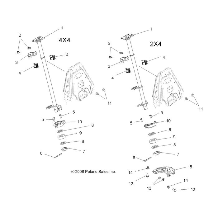 Bearing, 1 Mm X 52 Mm X 15 Mm by Polaris