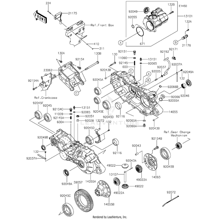 Bearing-Ball,63/32C3 by Kawasaki