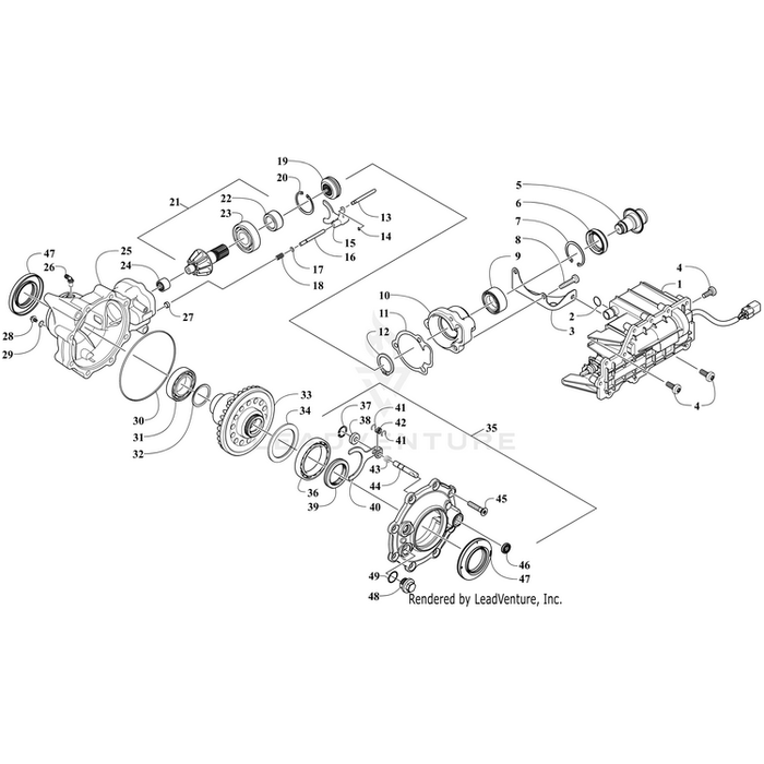 Bearing, Ball (6912 C3) By Arctic Cat