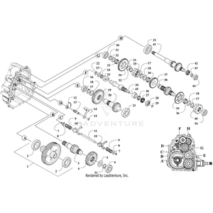 Bearing By Arctic Cat 0817-026 OEM Hardware 0817-026 Off Road Express