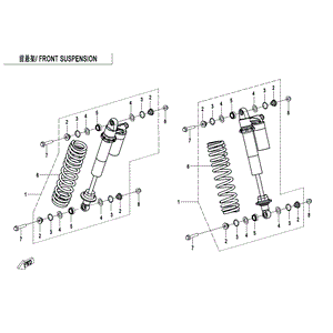 Bearing by CF Moto 5BYV-051600-8000-22 OEM Hardware 5BYV-051600-8000-22 Northstar Polaris