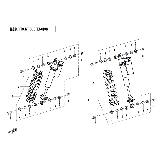 Bearing by CF Moto