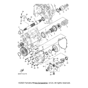 Bearing by Yamaha 93305-20510-00 OEM Hardware 93305-20510-00 Off Road Express