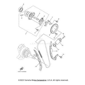 Bearing by Yamaha 93306-07209-00 OEM Hardware 93306-07209-00 Off Road Express