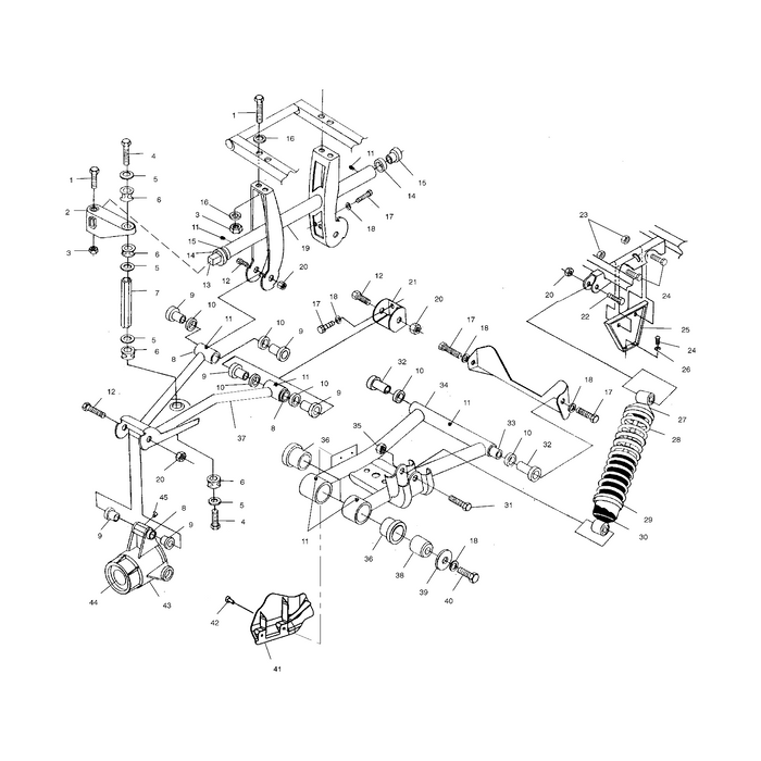 Bearing Carrier Bushing by Polaris