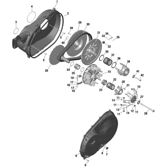 Bearing Cover Assy by Can-Am