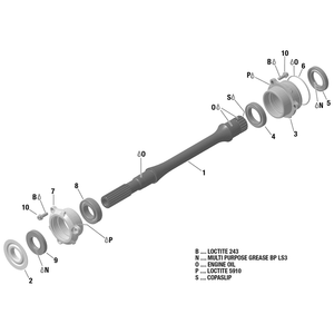 Bearing Cover by Can-Am 420611227 OEM Hardware 420611227 Off Road Express Peach St