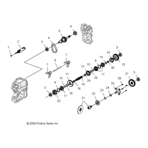 Bearing Cover by Polaris 3234122 OEM Hardware P3234122 Off Road Express