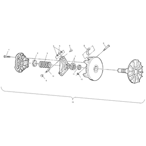 Bearing Cover by Polaris 3576510 OEM Hardware P3576510 Off Road Express