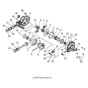 Bearing Cup by Polaris 2203501 OEM Hardware P2203501 Off Road Express