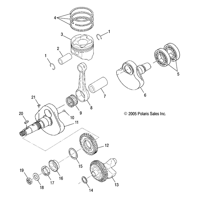 Bearing, Large End by Polaris