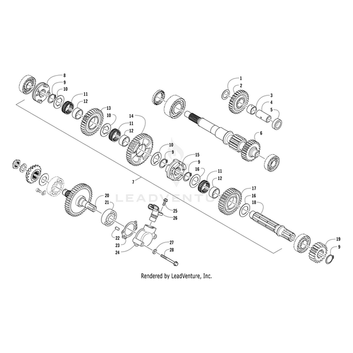 Bearing,Needle Roller By Arctic Cat