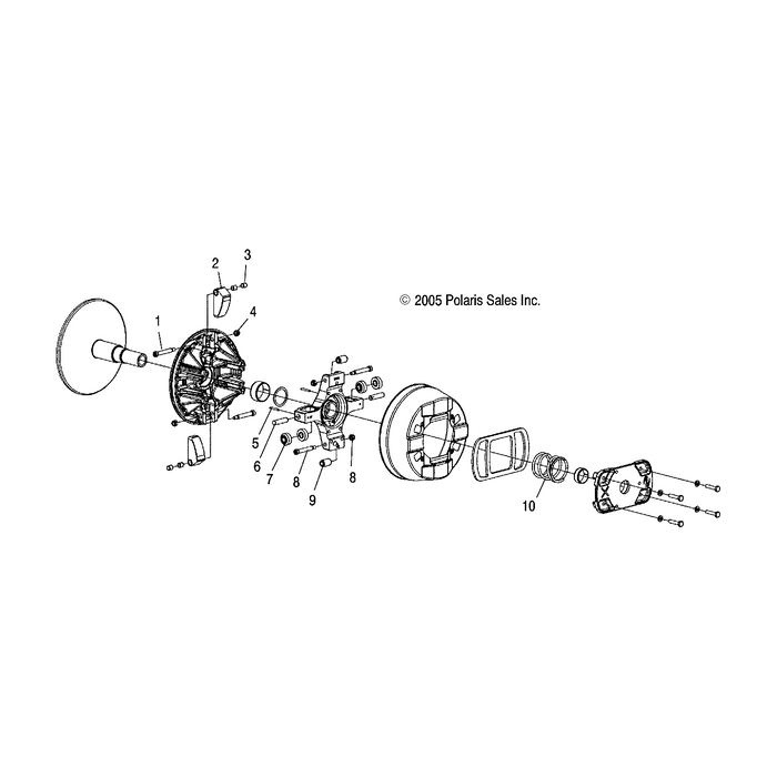 Bearing-Plain,3125X.3750X.970 by Polaris