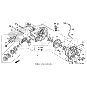 Bearing, Radial Ball (63/28) by Honda 91051-HL3-A01 OEM Hardware 91051-HL3-A01 Off Road Express Peach St