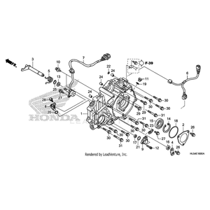 Bearing, Radial Ball (6806) by Honda 91015-HR0-F21 OEM Hardware 91015-HR0-F21 Off Road Express Peach St