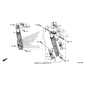 Bearing, Spherical (Upper) by Honda 91079-HL6-A01 OEM Hardware 91079-HL6-A01 Off Road Express Peach St