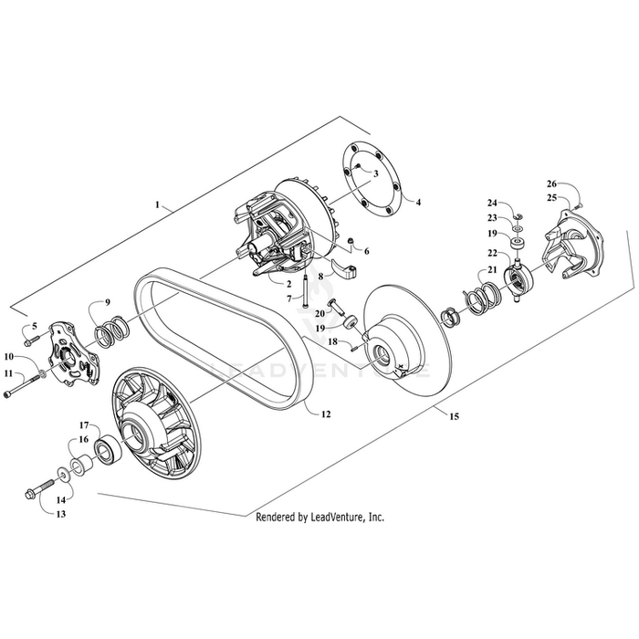 Belt, Drive By Arctic Cat