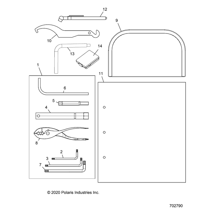 Belt Removal Tool by Polaris