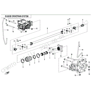 Big Ring by CF Moto 9GQ0-290104 OEM Hardware 9GQ0-290104 Northstar Polaris